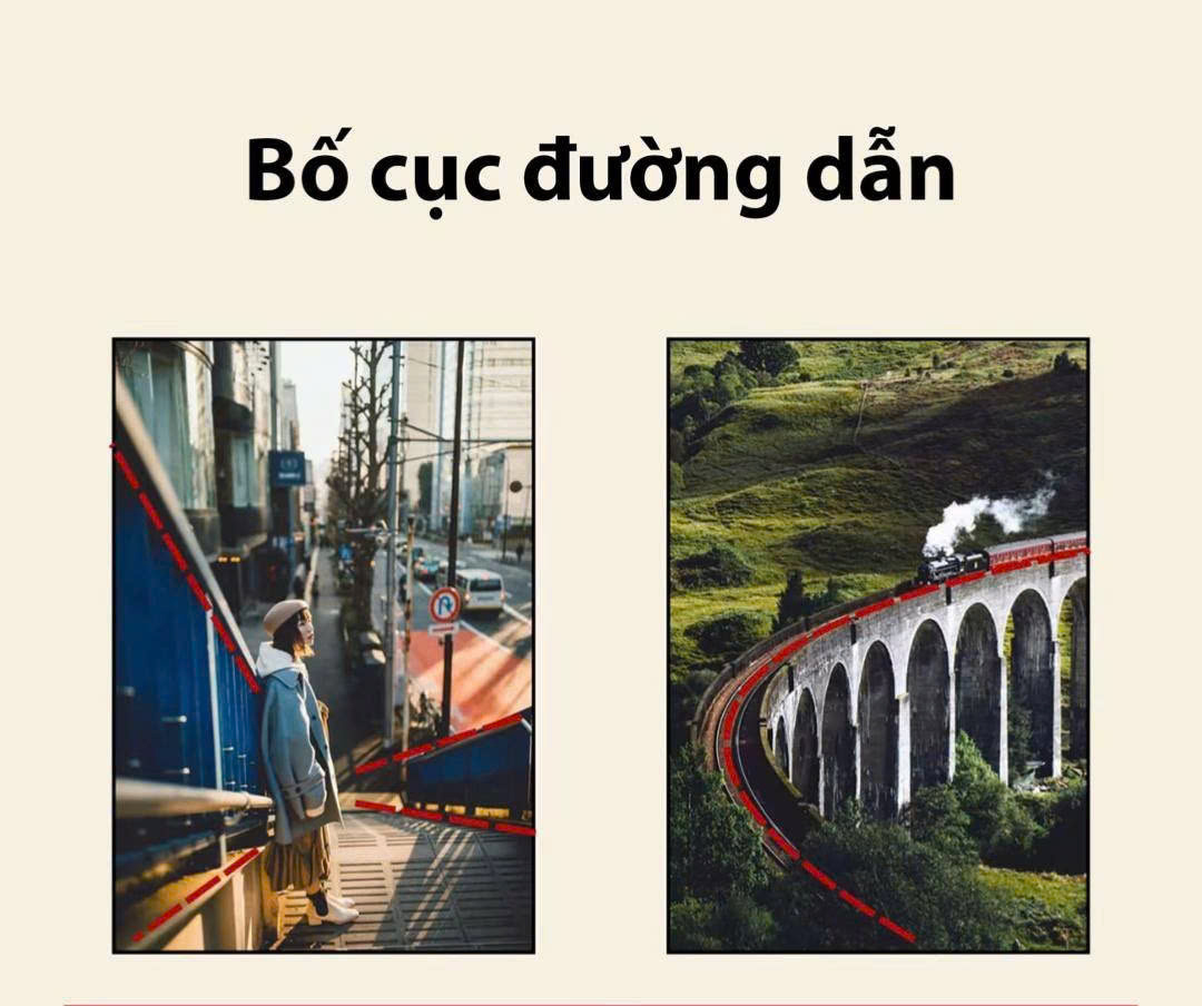 Sử dụng đường dẫn để thu hút thị giác